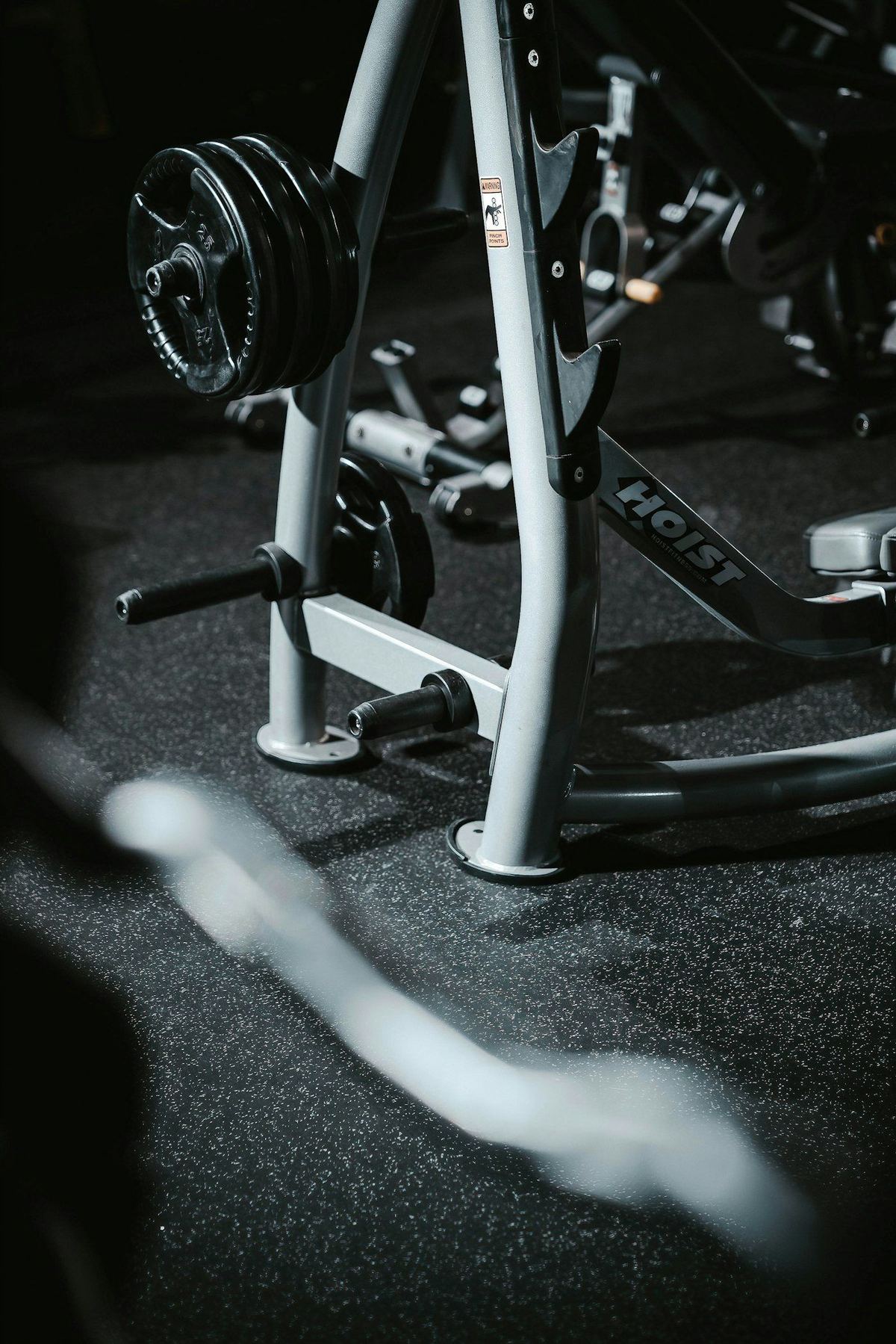 Nahaufnahme eines Studio-Fitnessgeräts
